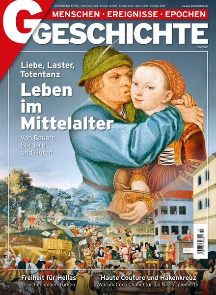 G Geschichte Germany – Oktober 2022 Cover