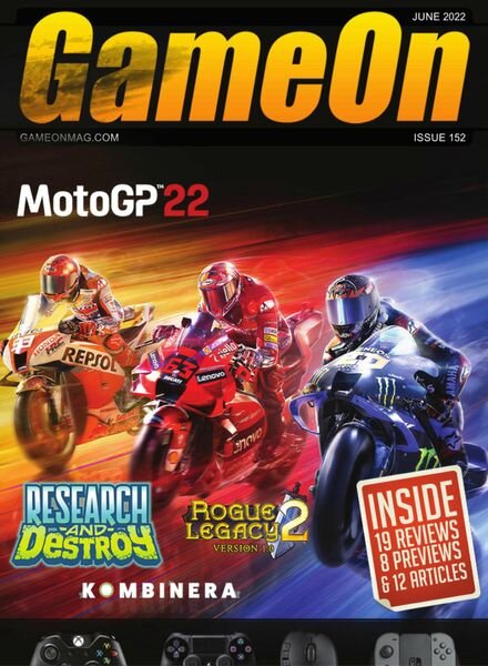 GameOn – Issue 152 – June 2022 Cover
