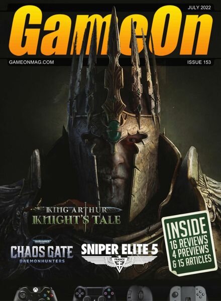 GameOn – Issue 153 – July 2022 Cover