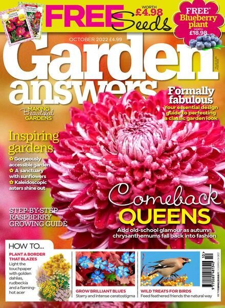 Garden Answers – September 2022 Cover