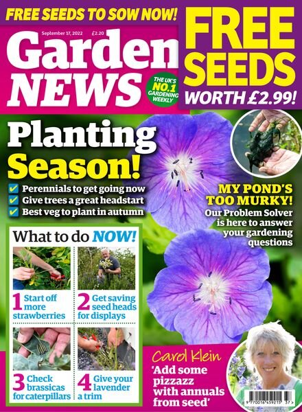 Garden News – September 17 2022 Cover