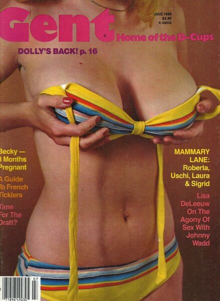 Gent – July 1980 Cover