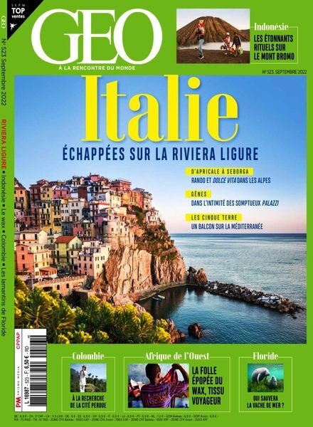 Geo France – Septembre 2022 Cover