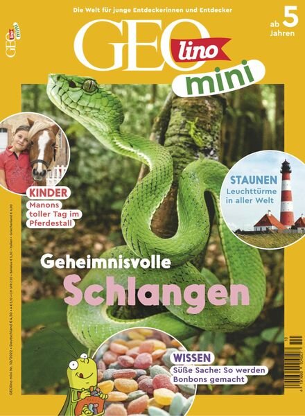 GEOmini – Oktober 2022 Cover