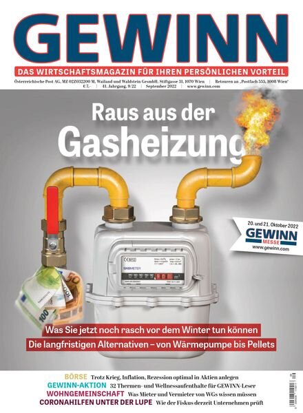 Gewinn – September 2022 Cover
