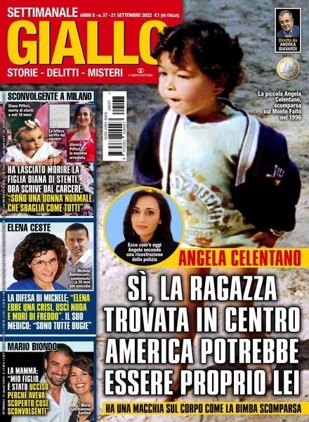 Giallo – 21 Settembre 2022 Cover