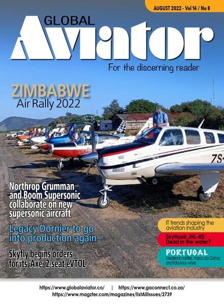 Global Aviator South Africa – August 2022 Cover