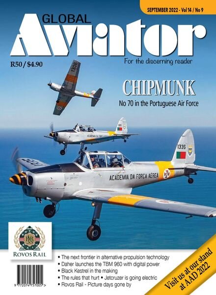 Global Aviator South Africa – September 2022 Cover
