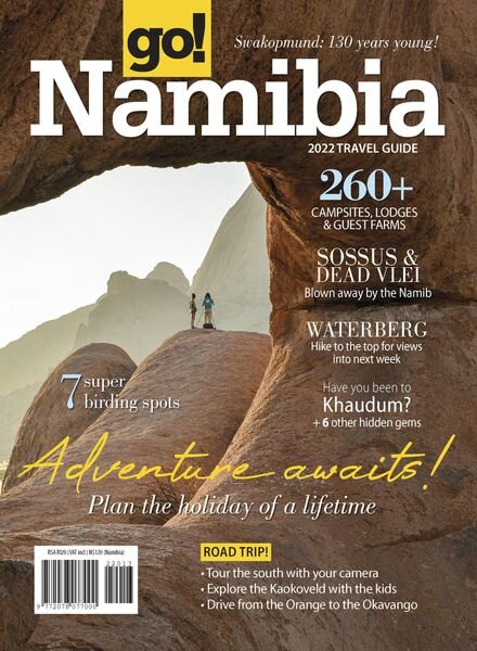 go! Namibia – August 2022 Cover