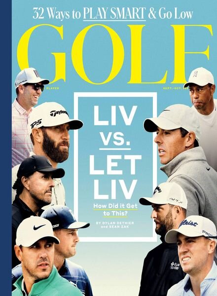 Golf Magazine USA – September 2022 Cover