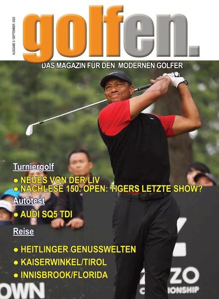 Golfen – September 2022 Cover