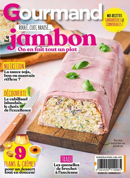 Gourmand – 15 septembre 2022 Cover