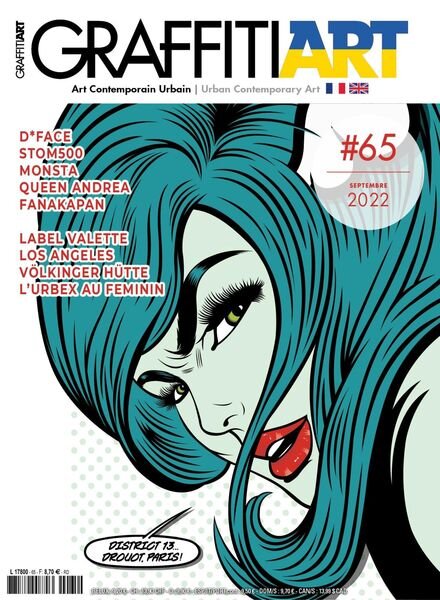 Graffiti Art – aout 2022 Cover