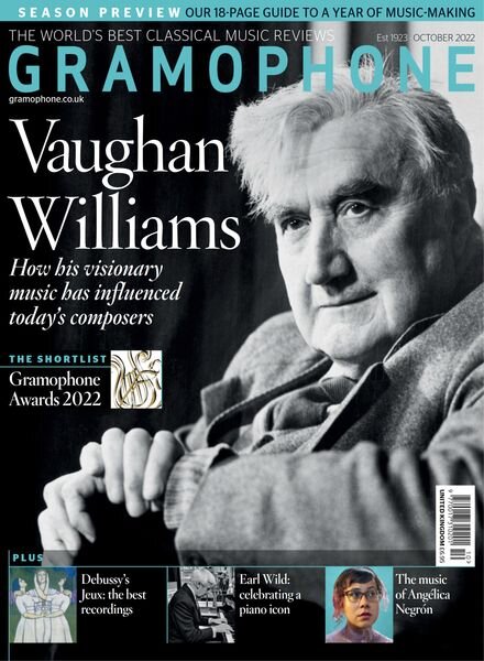 Gramophone – October 2022 Cover