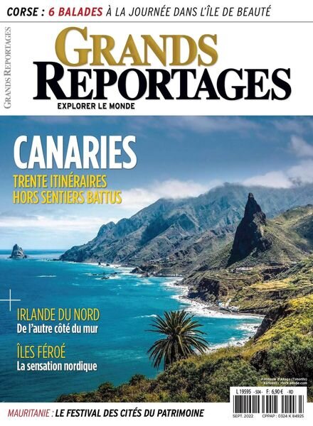 Grands Reportages – septembre 2022 Cover