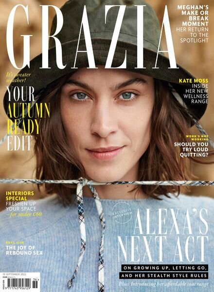 Grazia UK – 06 September 2022 Cover
