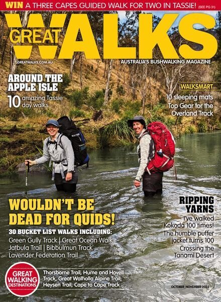 Great Walks – October-November 2022 Cover