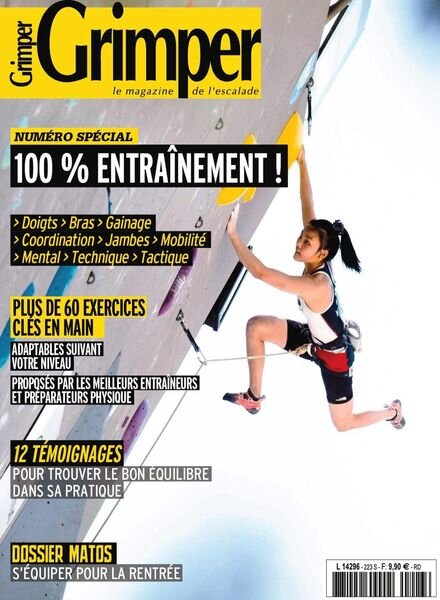 Grimper – septembre 2022 Cover
