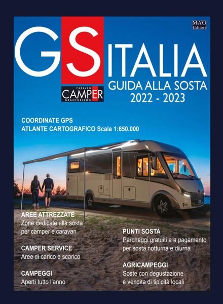 Guida Alle Aree di Sosta Italia – giugno 2022 Cover