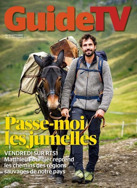 Guide TV – 18 Septembre 2022 Cover