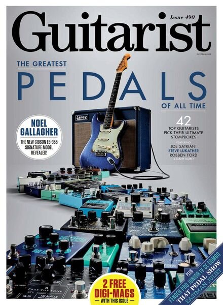 Guitarist – October 2022 Cover