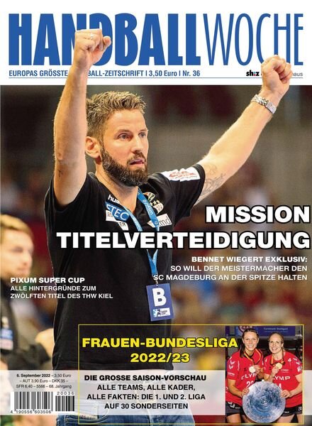Handballwoche – 06 September 2022 Cover