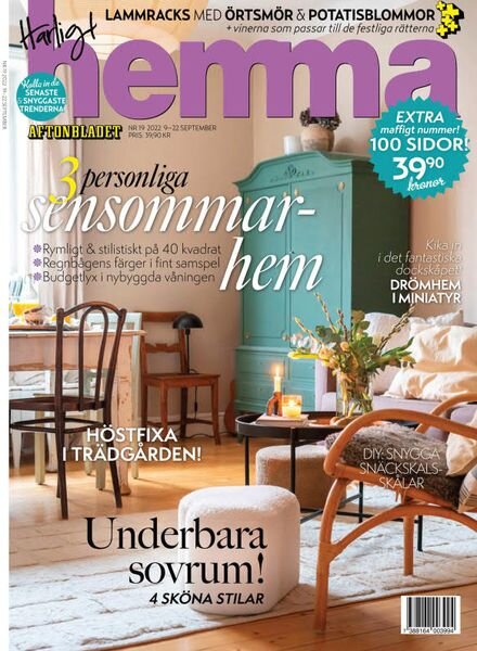 Harligt hemma – 09 september 2022 Cover