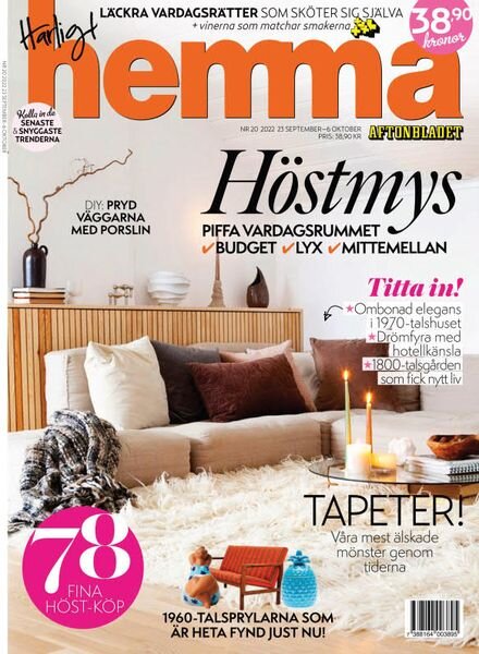 Harligt hemma – 23 september 2022 Cover