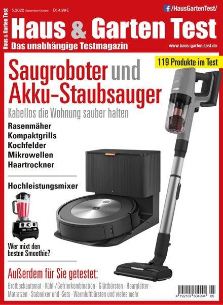 Haus & Garten Test – September 2022 Cover