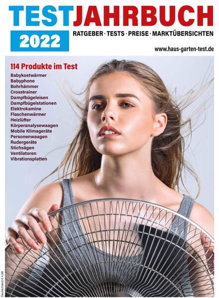 Haus & Garten Test – Testjahrbuch 2022 Cover