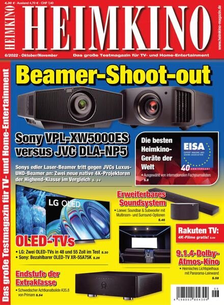 HEIMKINO – September 2022 Cover