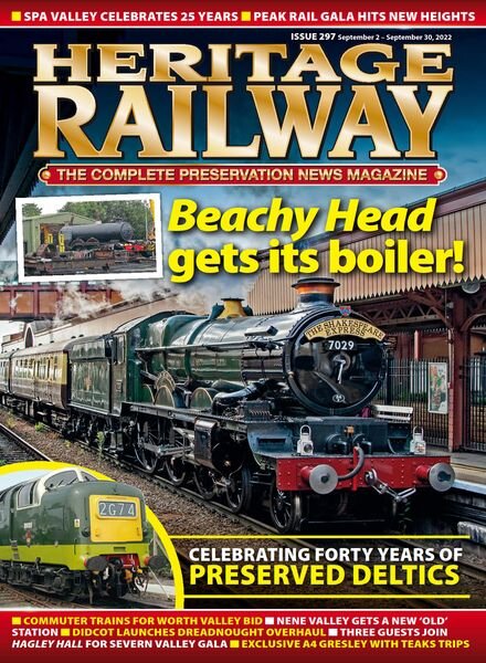 Heritage Railway – August 30 2022 Cover