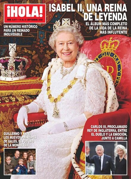 Hola! Espana – 21 septiembre 2022 Cover