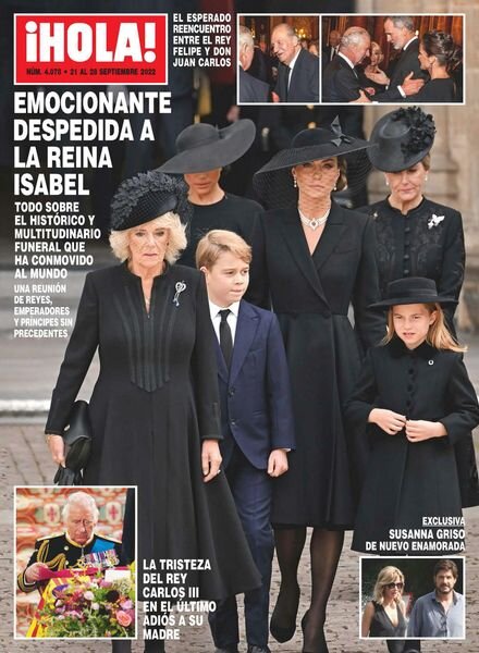 Hola! Espana – 28 septiembre 2022 Cover