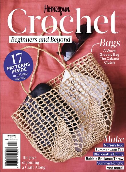 Homespun Crochet – Issue 2 – April 2022 Cover