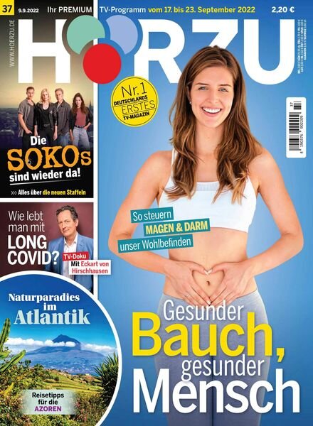 HORZU – 09 September 2022 Cover