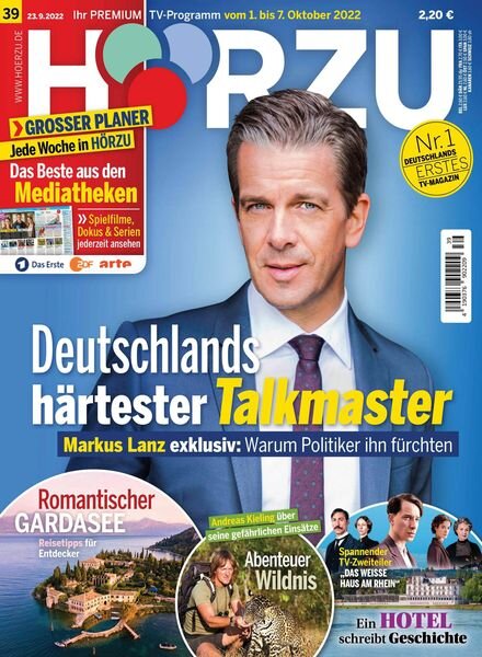 HORZU – 23 September 2022 Cover