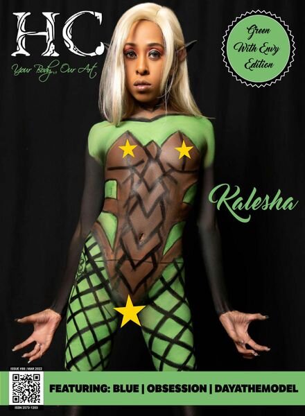 Human Canvas – Issue 88 – March 2022 Cover
