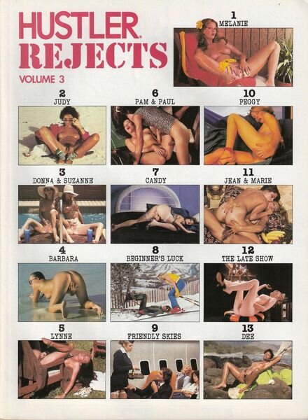 Hustler Rejects – Volume 03 1979 Cover