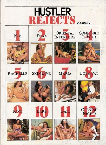 Hustler Rejects – Volume 07 1983 Cover