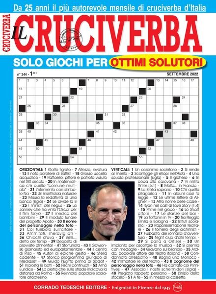 Il Cruciverba – settembre 2022 Cover