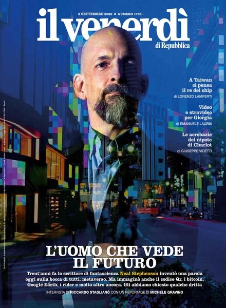 Il Venerdi di Repubblica – 2 Settembre 2022 Cover