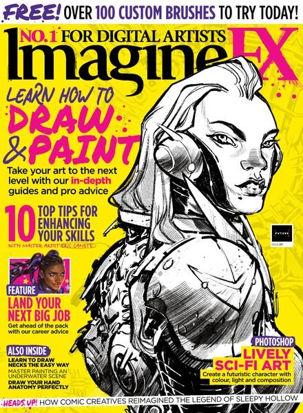 ImagineFX – Issue 217 – October 2022 Cover