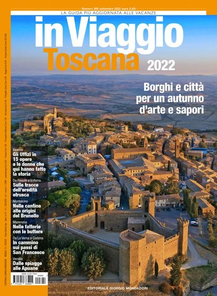 in Viaggio – Settembre 2022 Cover