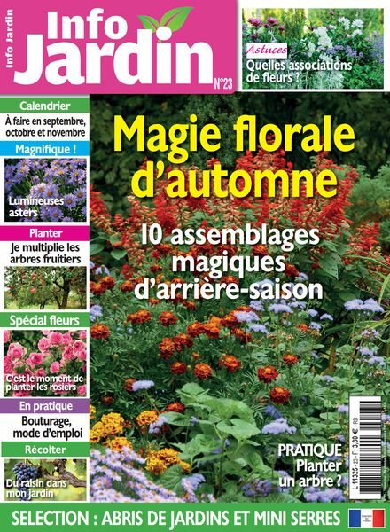 Info Jardin – Septembre-Novembre 2022 Cover