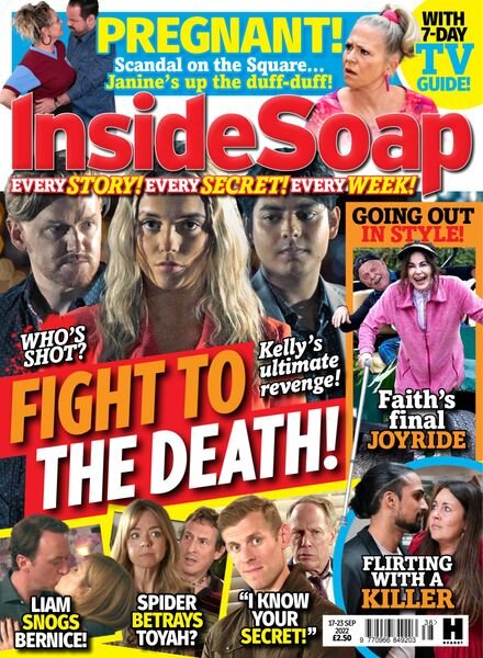 Inside Soap UK – 17 September 2022 Cover