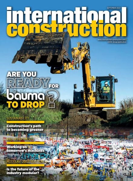 International Construction – September 2022 Cover