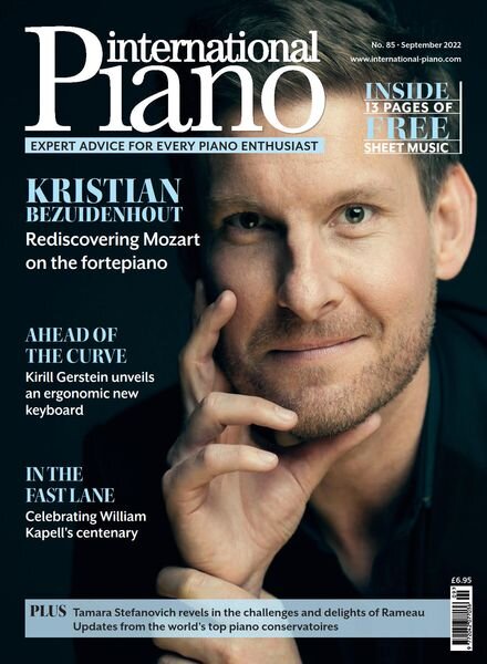 International Piano – August 2022 Cover