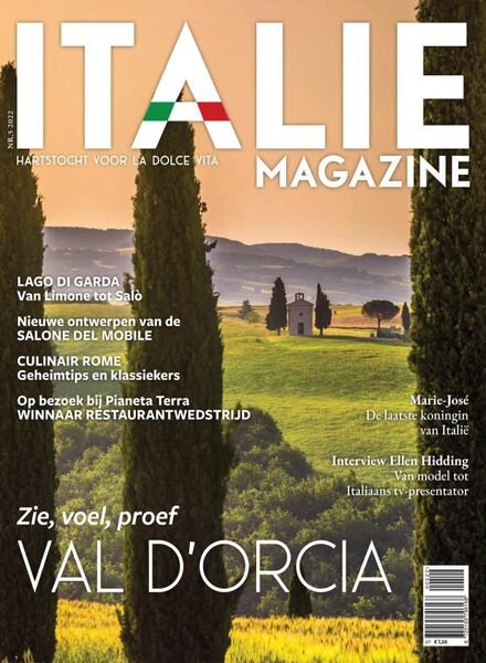 Italie Magazine – september 2022 Cover