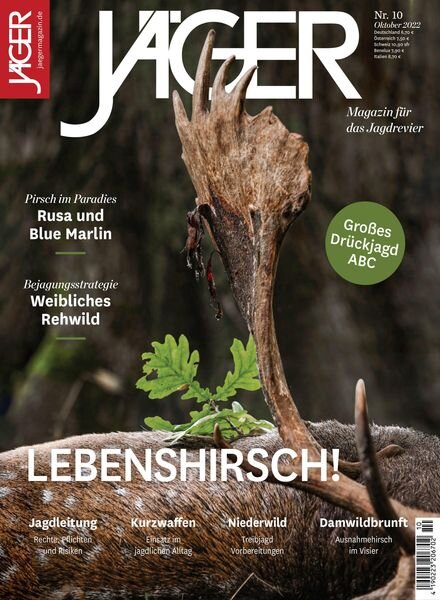JAGER – September 2022 Cover